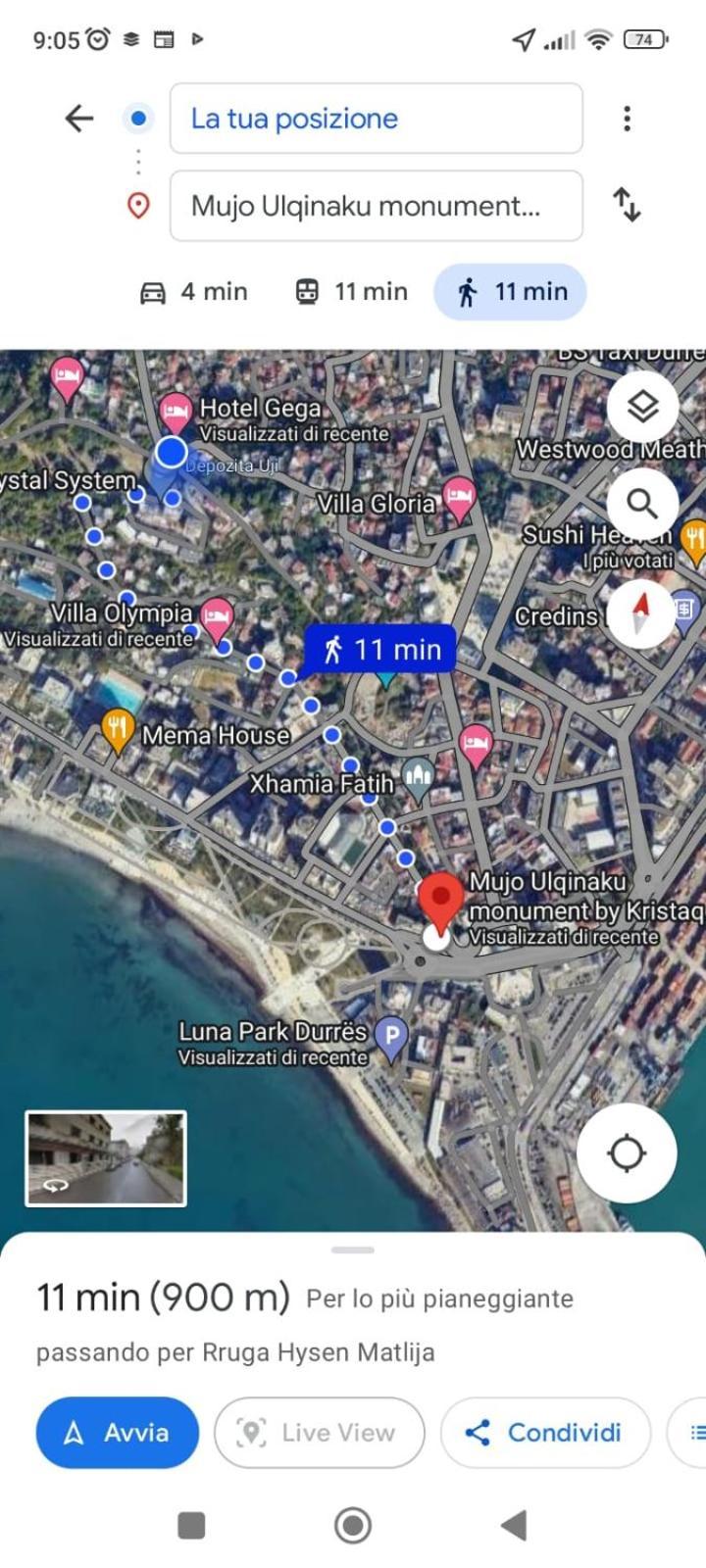 Vila 3 Rooms Durrës Eksteriør billede